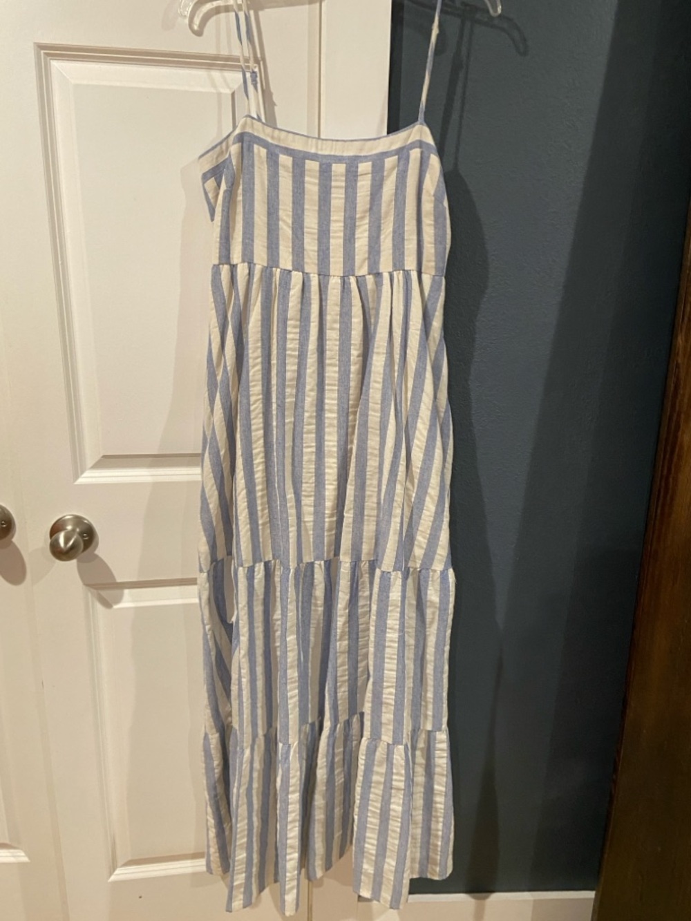 Lulu's Blue and White Striped Sundress